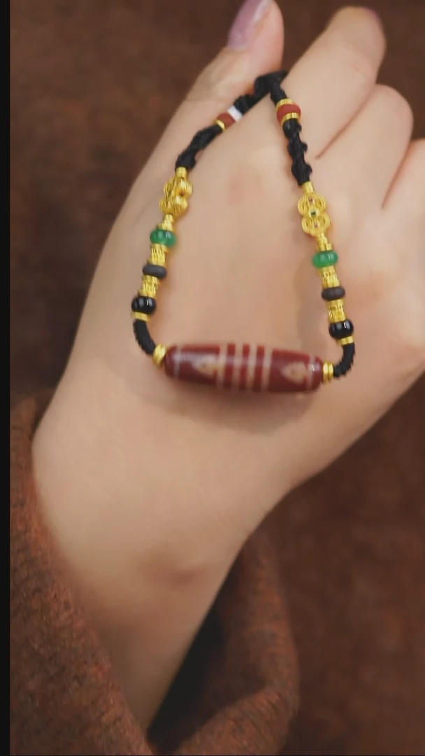 【闪购商品】玛瑙/玉髓项链未镶嵌多样性发一