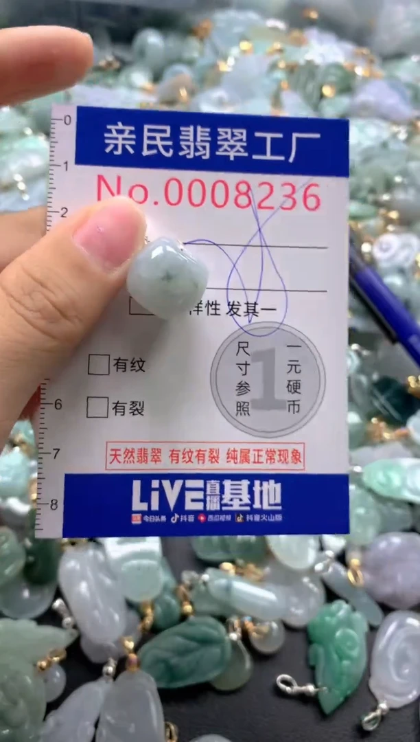 颈饰未镶嵌翡翠8236
