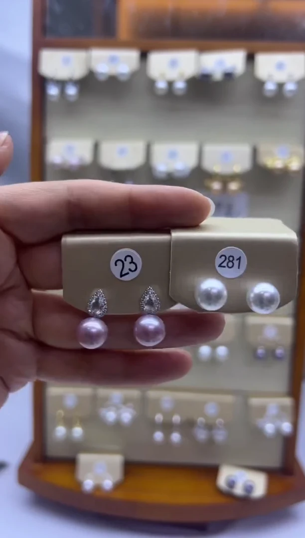 未镶嵌耳饰淡水珍珠281+23