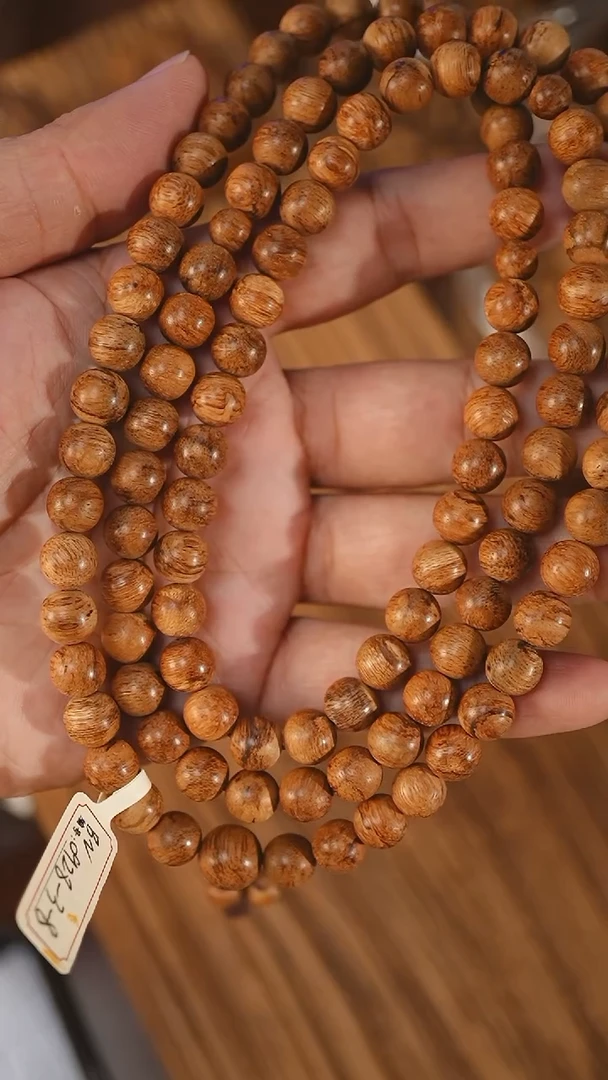 沉香手串越南芽庄红油老料0.86-24克+