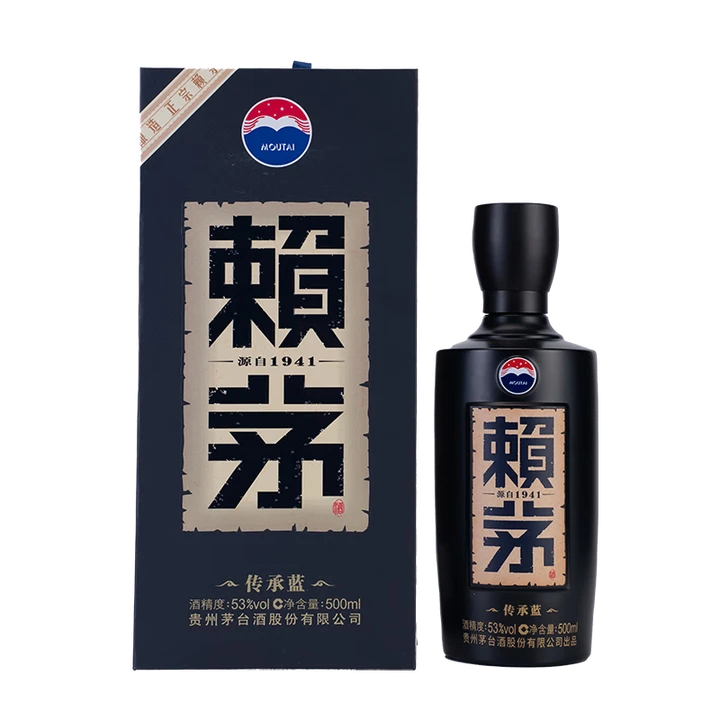 赖茅【2021年产】 传承蓝纯粮坤沙优级酱香型白酒53度500ml