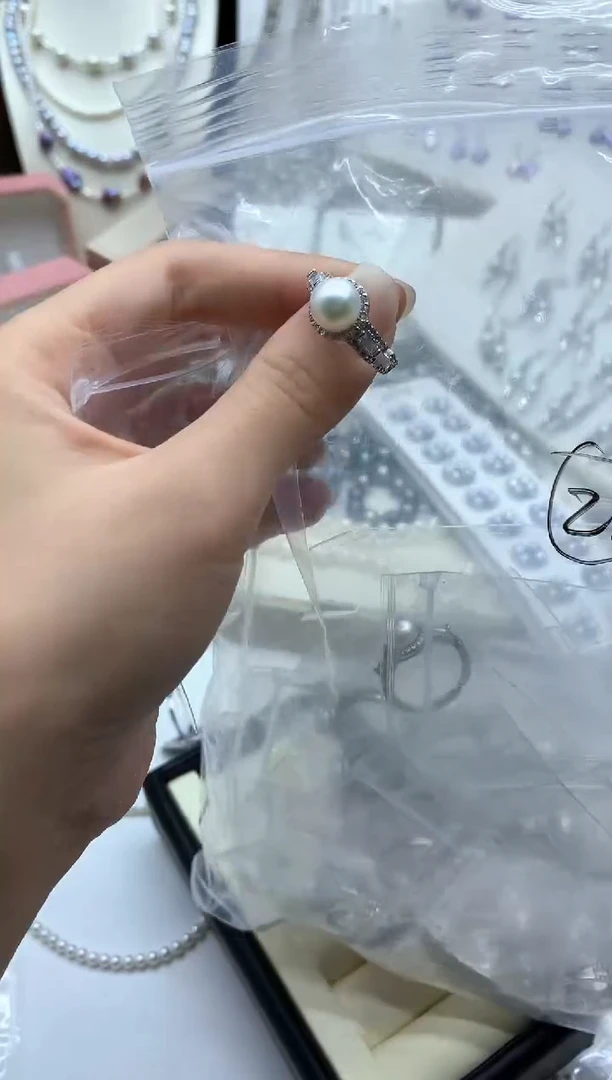 未镶嵌戒指淡水珍珠多样性发其一