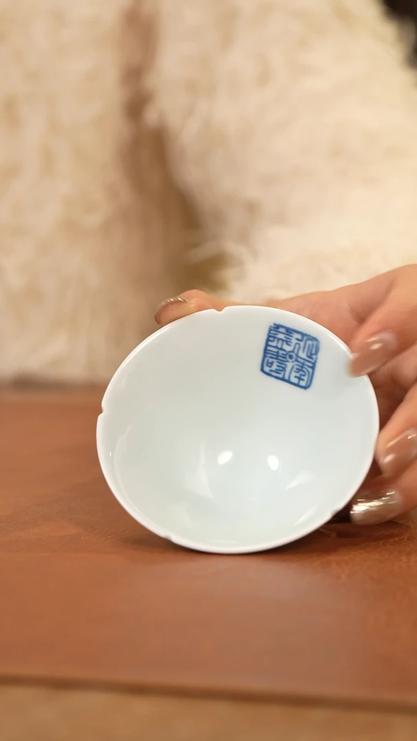 【闪购商品】杯景德镇九段烧斗笠杯