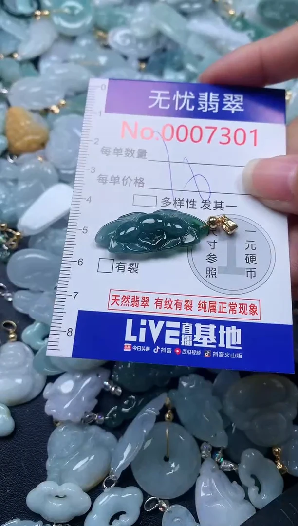 颈饰未镶嵌翡翠7301