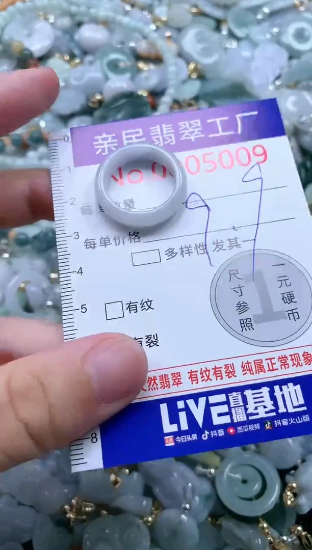 翡翠未镶嵌吊坠(不含链)5009