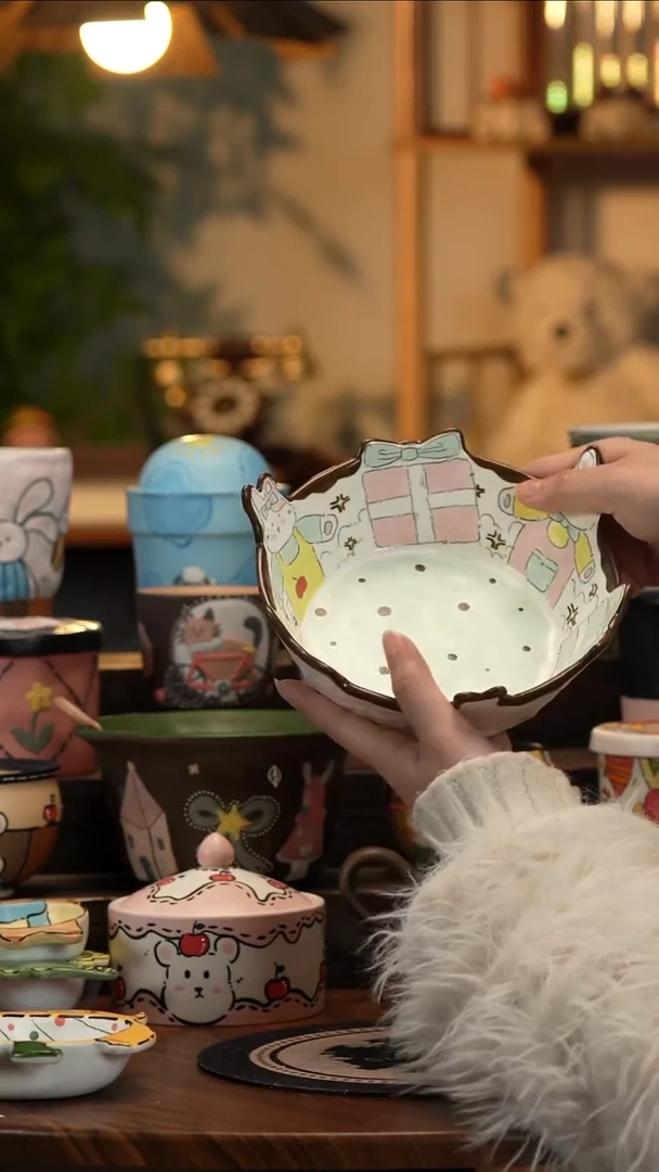 摆件陶A084景德镇原创手工陶瓷