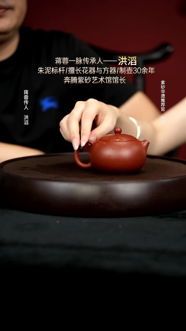茶壶紫砂19龙山朱砂西施200cc