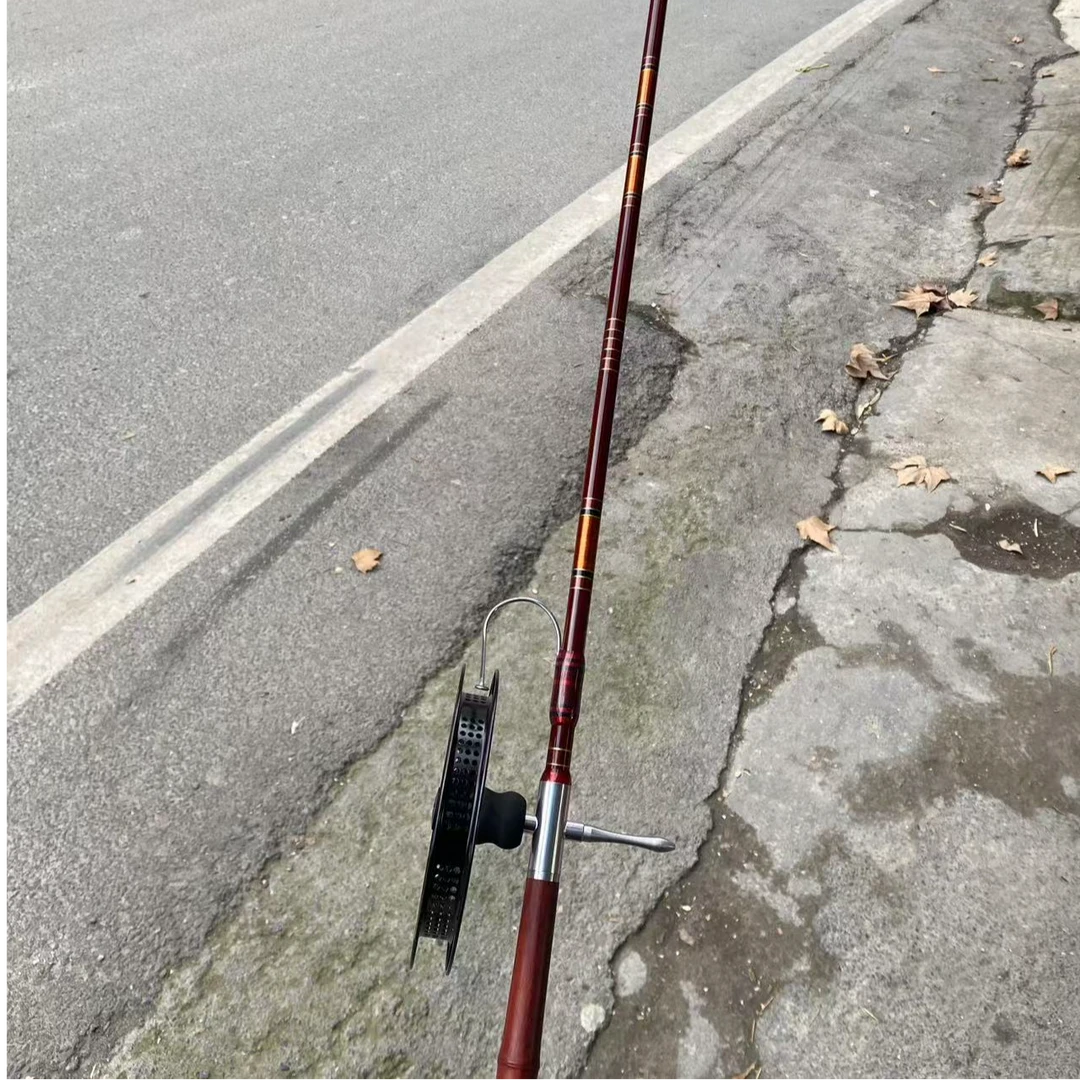 江崎手作纪念版孤匠溪流盘车竿