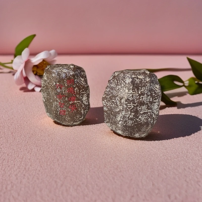 简约现代创意奠基石泰山石风水家居办公摆件