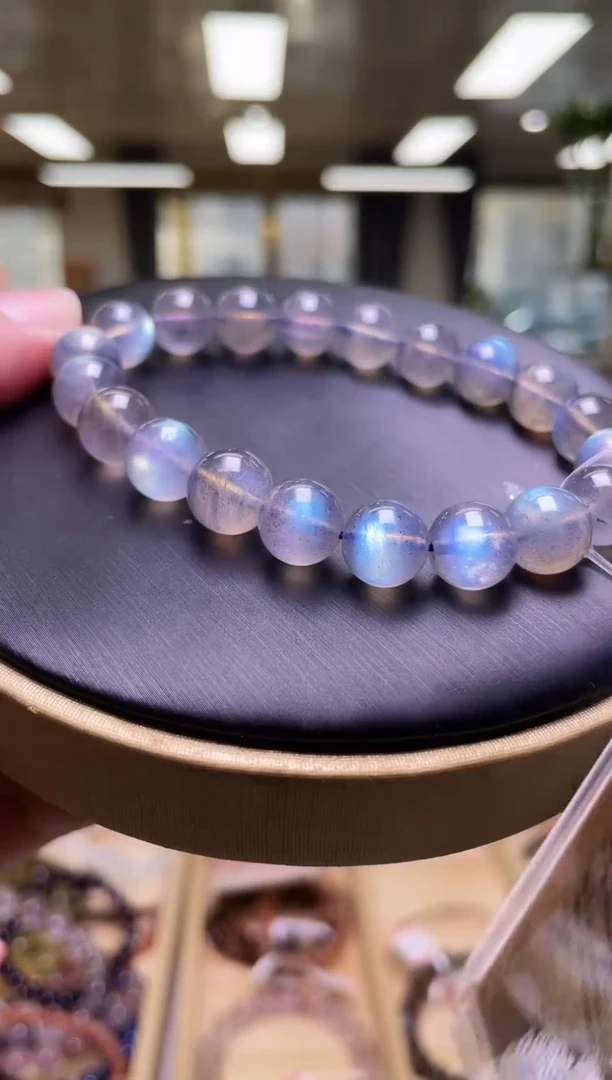 未镶嵌手链拉长石10±/x-405【