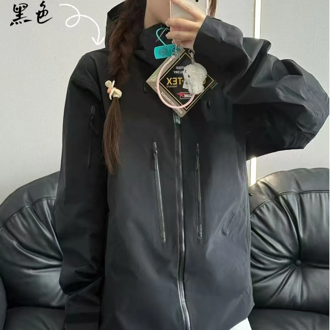 台州发货鼎版茑家硬壳冲锋衣男女同款防风防水耐磨登山徒步外套