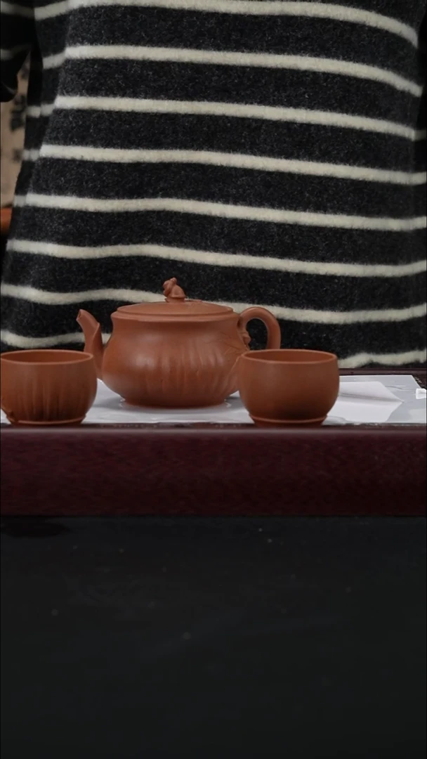 茶壶紫砂46 段泥  新竹套组