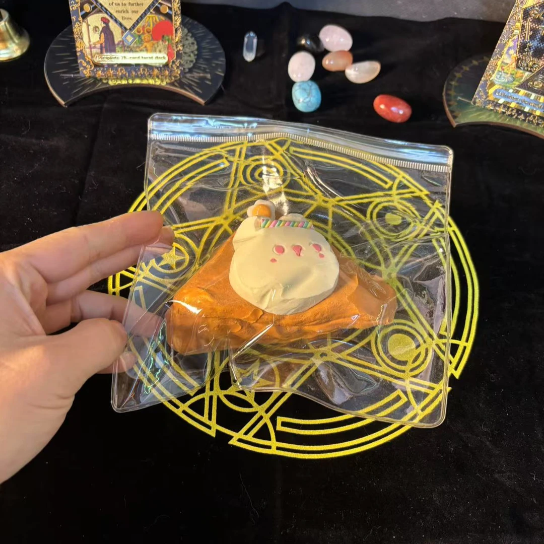 自制食品街硅胶捏捏ZL手作解压玩具