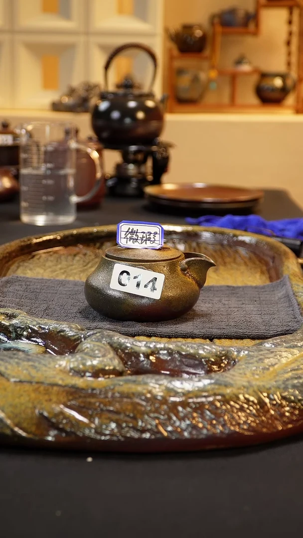 紫砂柴烧纯自然柴烧