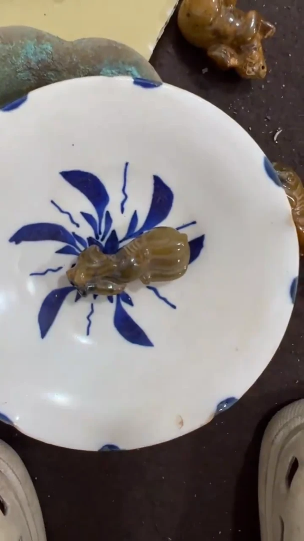 瓷片手工，手绘，瓷器1