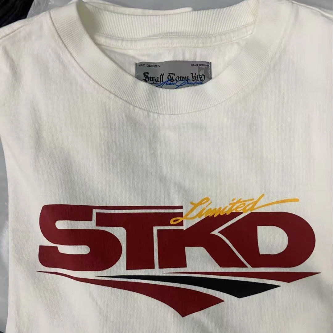 st家潮牌高高高克重350g短袖