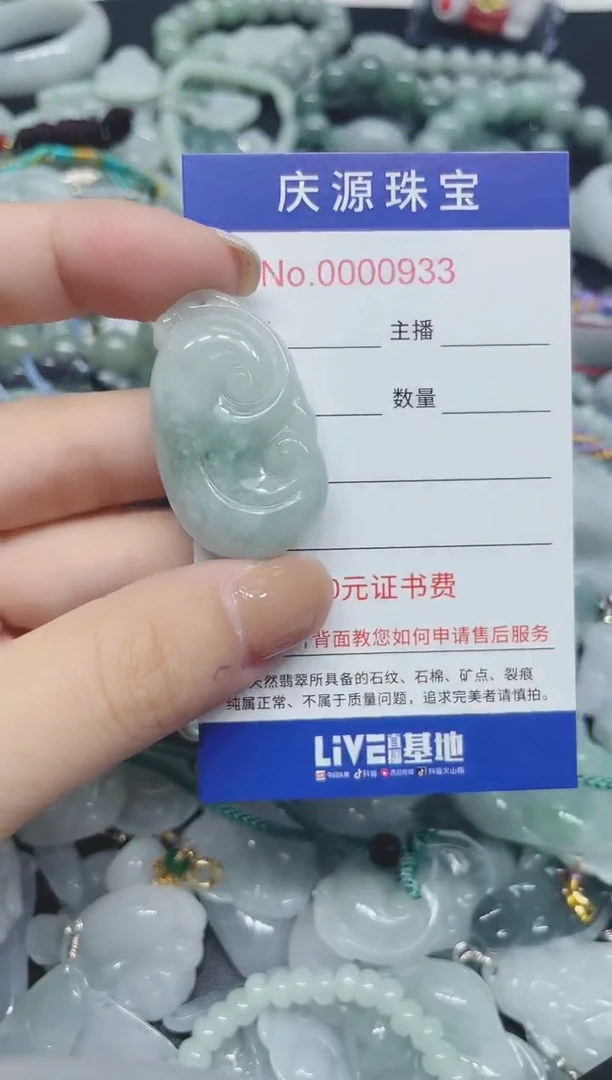 翡翠未镶嵌颈饰235（多样性发其一）