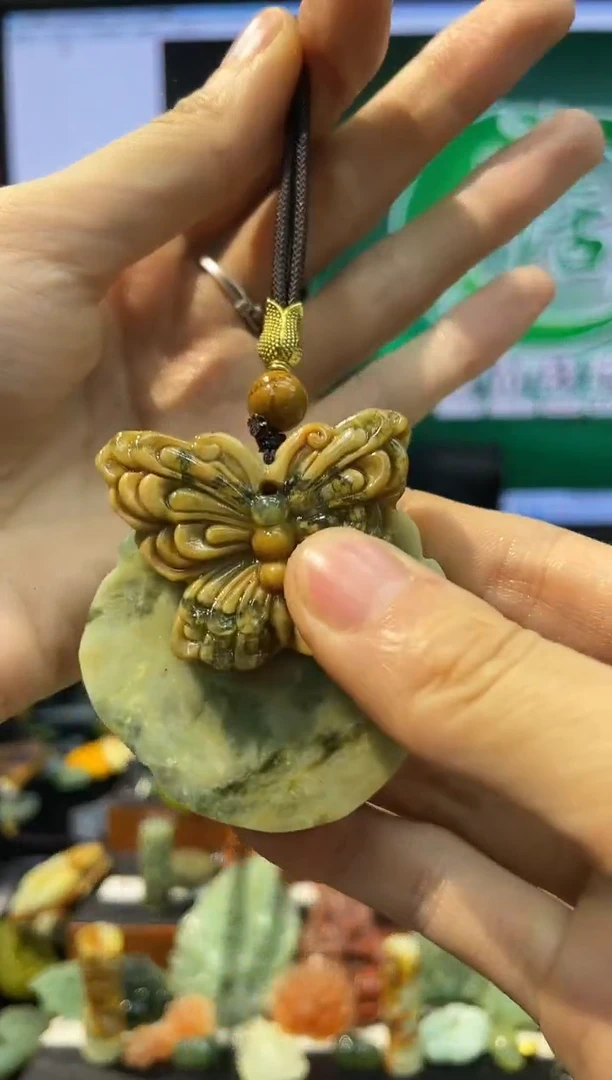 【闪购商品】岫玉吊坠未镶嵌·