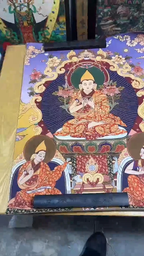 卷轴画卷轴唐卡商品