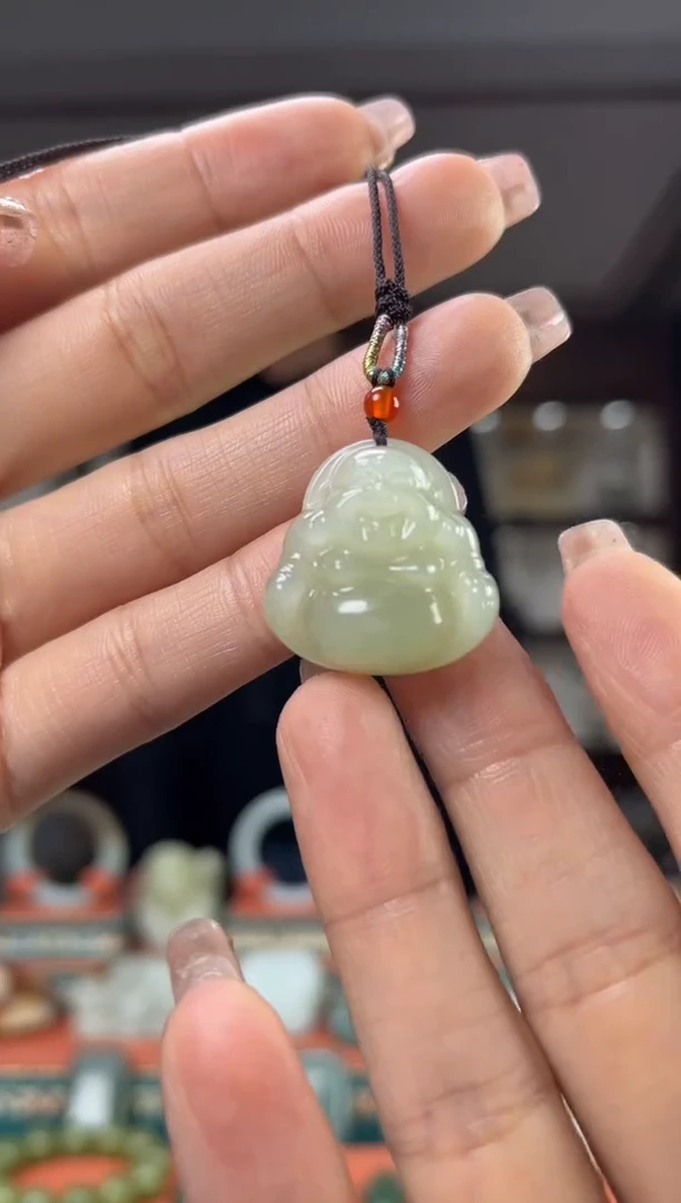 【闪购商品】和田玉颈饰未镶嵌佩佩25mm左右