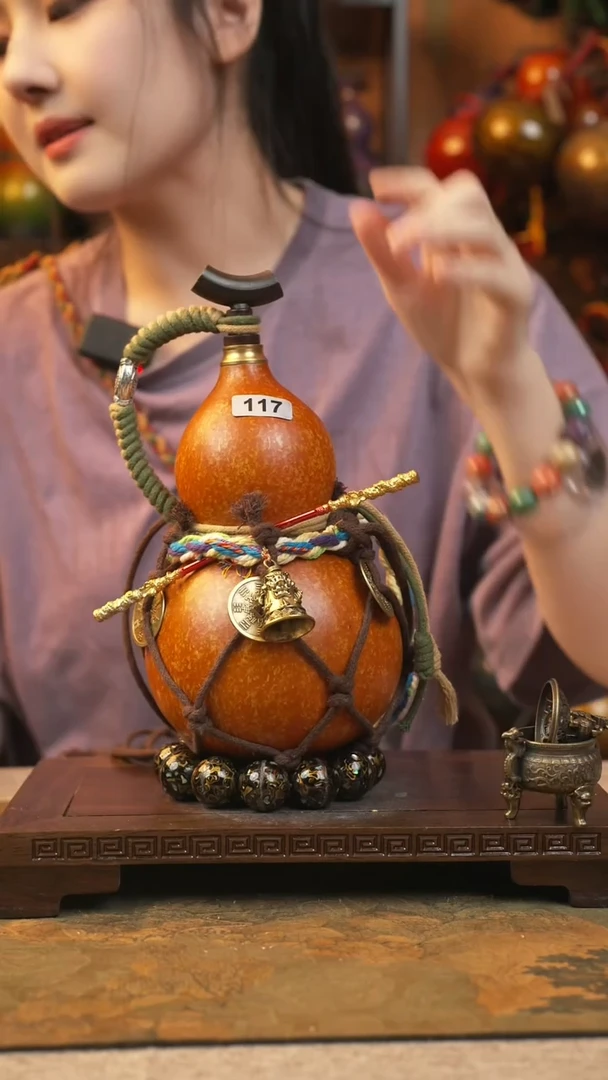 117大漆一物一拍记葫堂出品【不带手串】