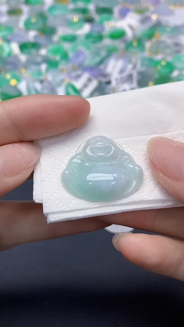 翡翠未镶嵌颈饰天然缅甸a货翡翠