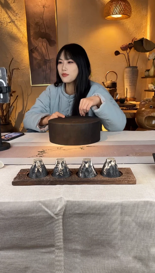 木碳化大木蹲纯实木