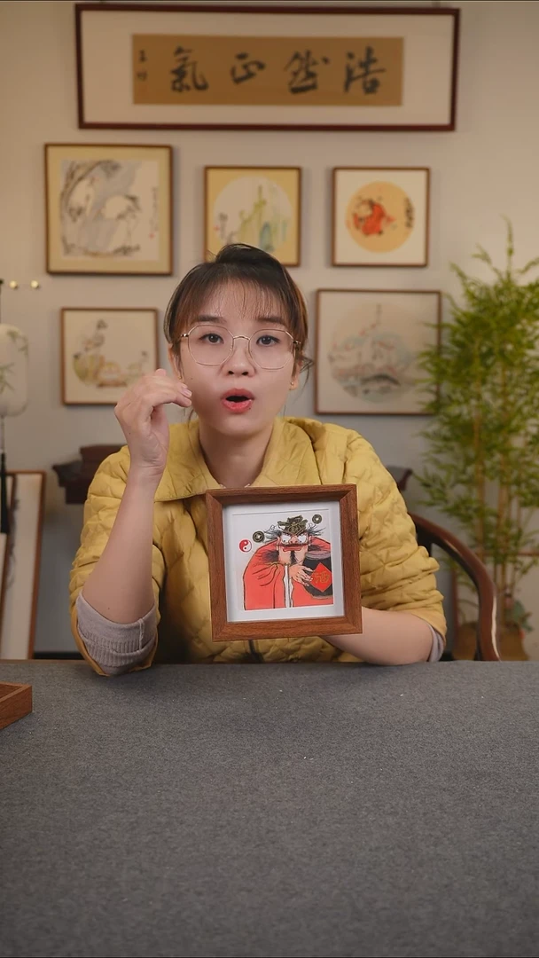 横款青年职业画家