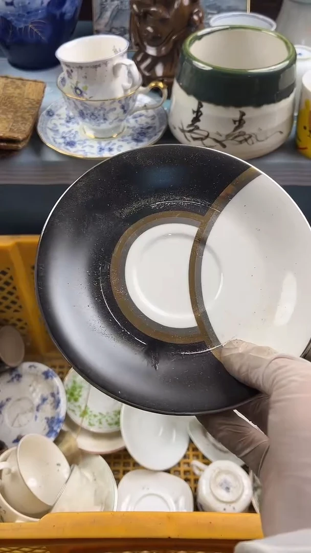 瓷片祈***愿英歌瓷器满28包邮