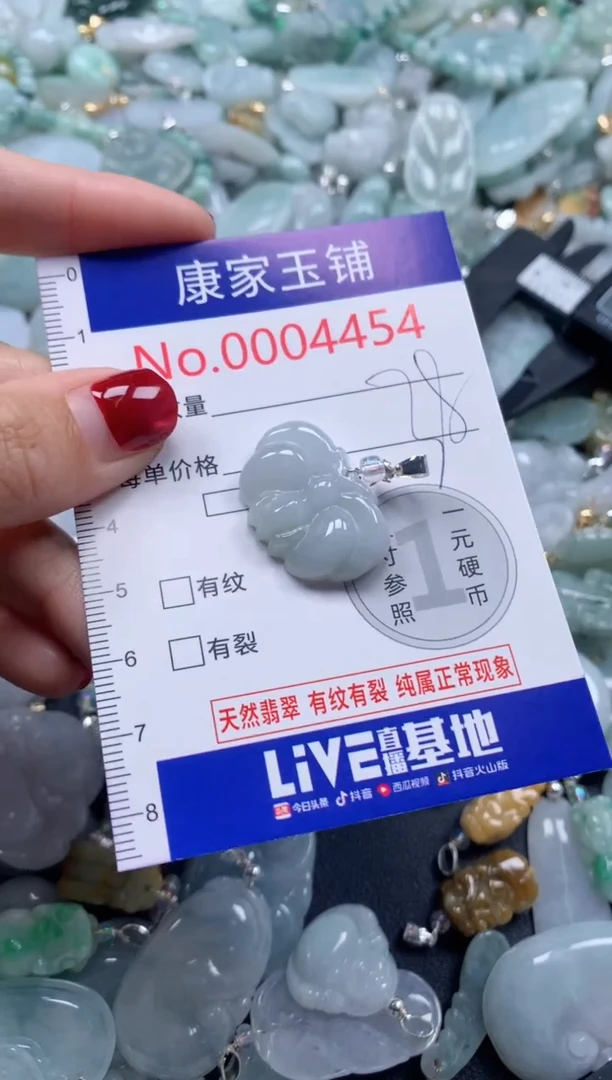 颈饰未镶嵌翡翠4454