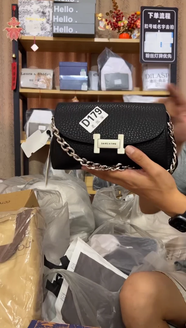 小牛剖层皮革老张家女包179