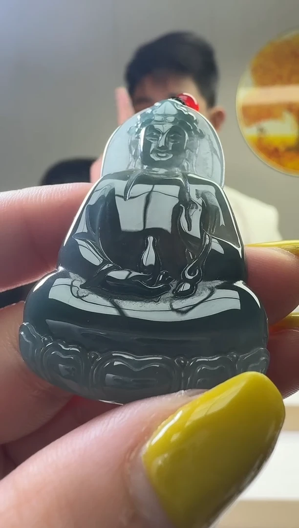 颈饰未镶嵌翡翠天然A货翡翠  多样性随机发其一