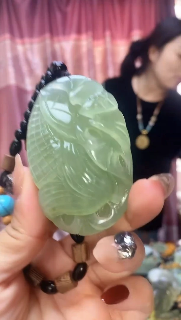 未镶嵌蛇纹石玉手把