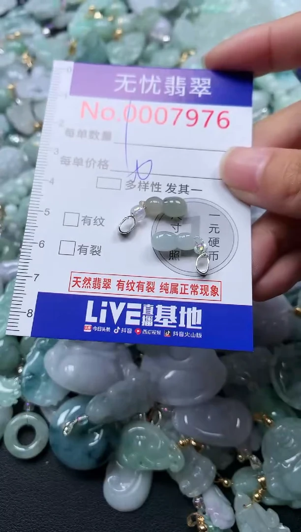 颈饰未镶嵌翡翠7976