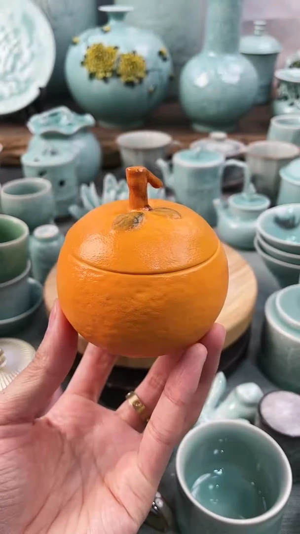 【闪购商品】特价 微瑕 慧仙青瓷