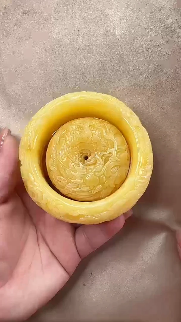 琥珀颈饰未镶嵌手镯