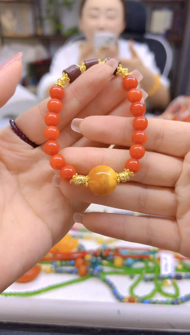 手链未镶嵌南红玛瑙DIY款S689