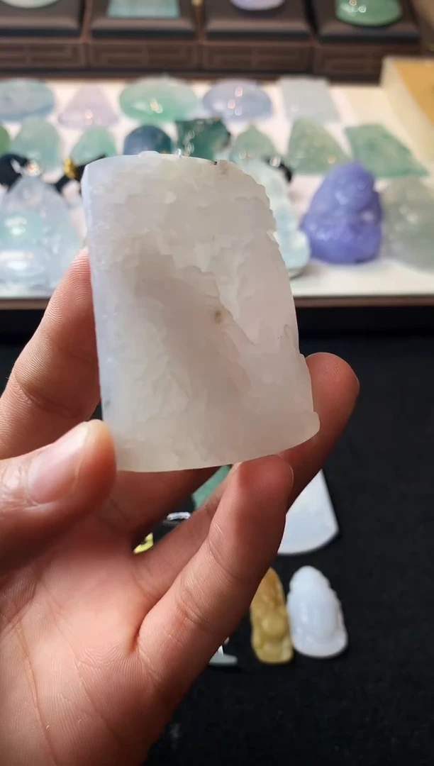 未镶嵌定制翡翠用****5S毛货不退不换