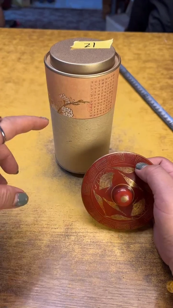 瓷器瓷器瑕疵脏旧21茉莉碗