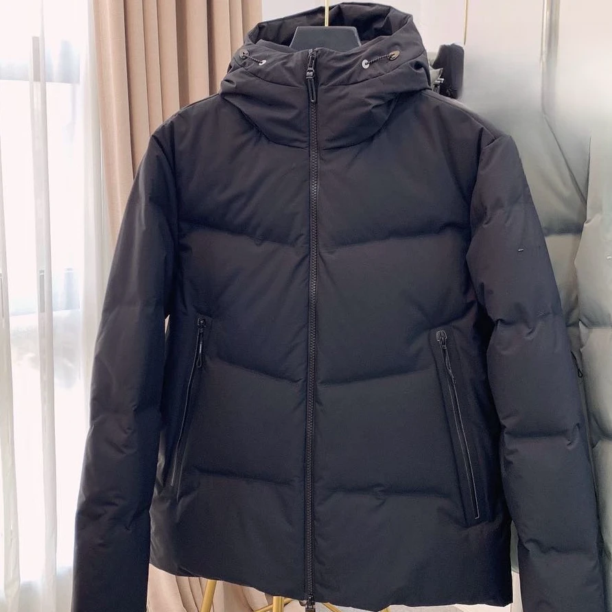 男士连帽羽绒服