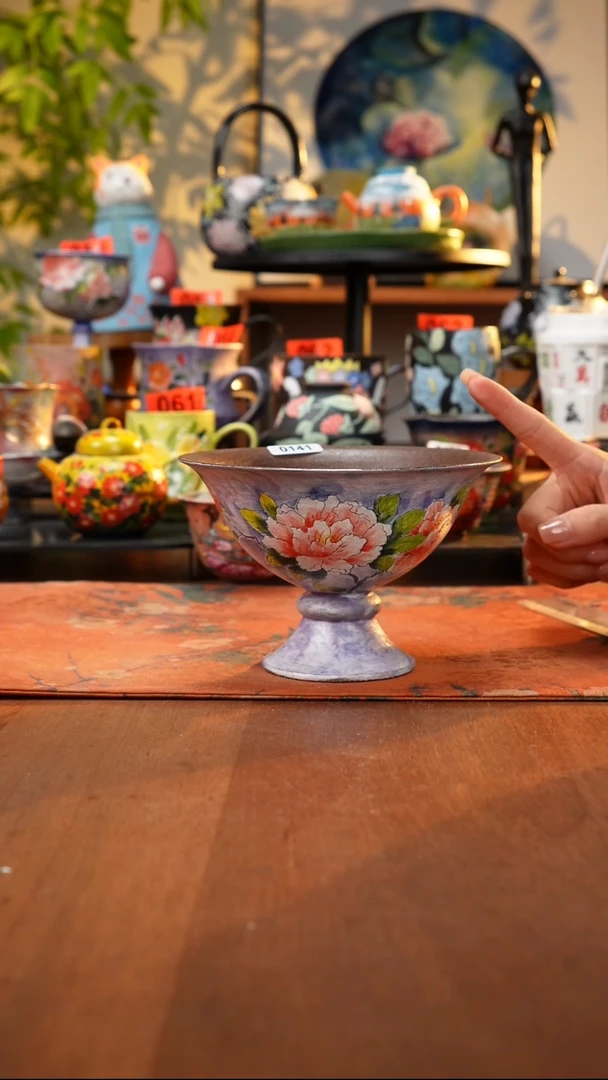 瓷片景德镇手工手绘141