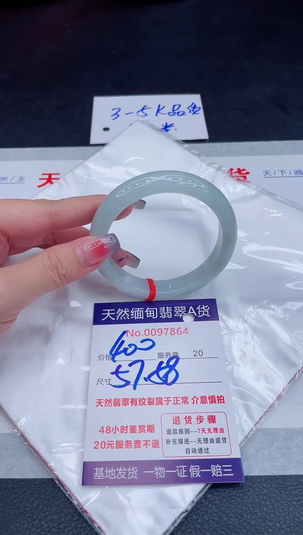 未镶嵌手镯翡翠400.00