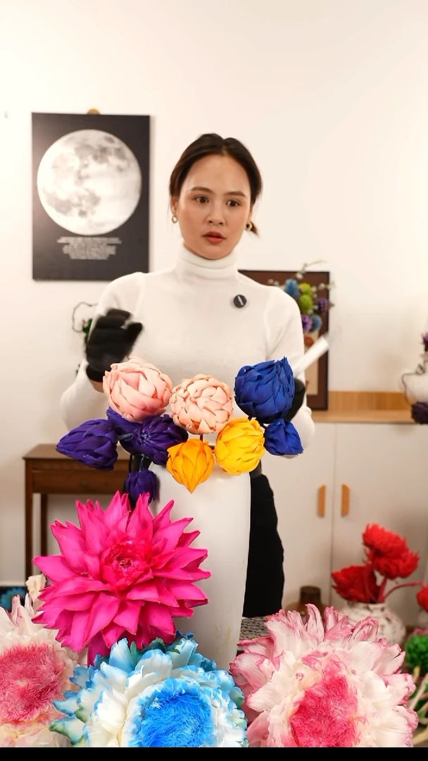 永生花 霸王花 A3 小花苞