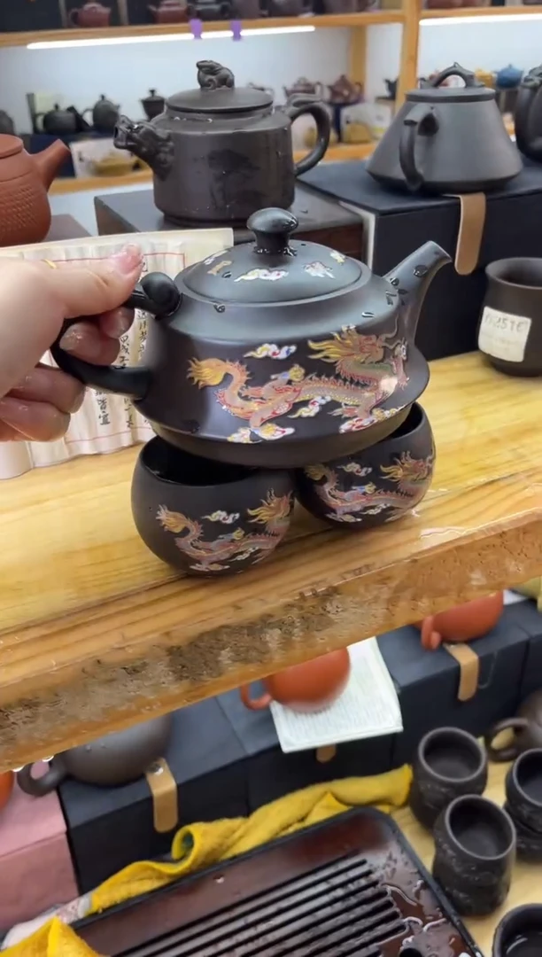 【闪购商品】大白茶具高端紫砂