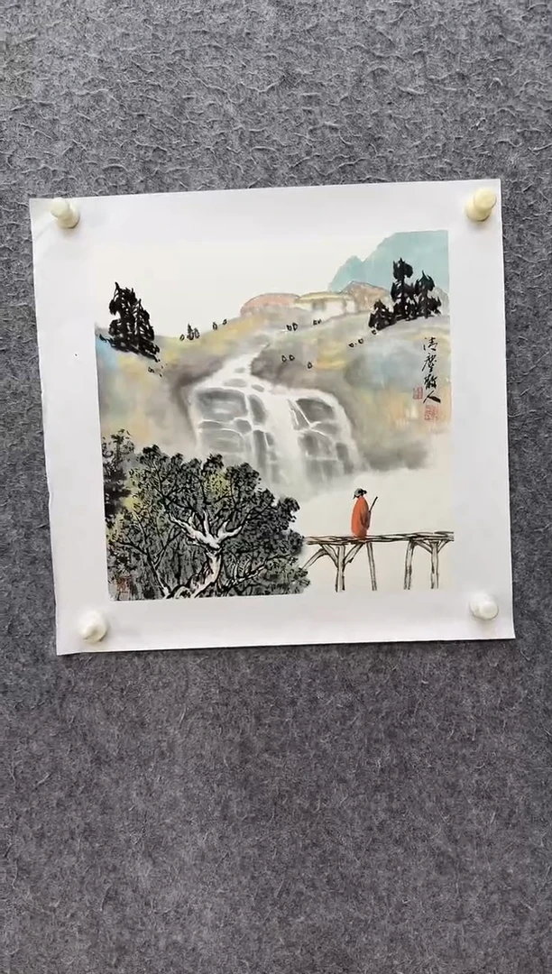 国画ST-DSZ-山水绘画作品