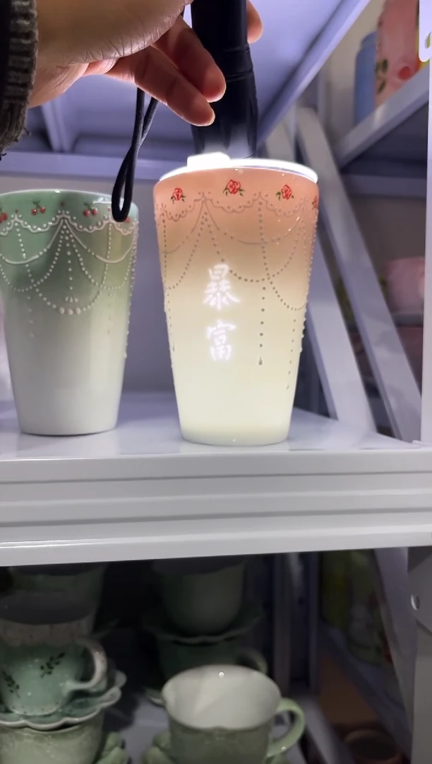 手绘景德镇餐饮具玲珑