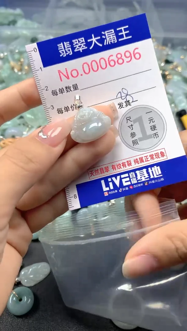 颈饰未镶嵌翡翠6896