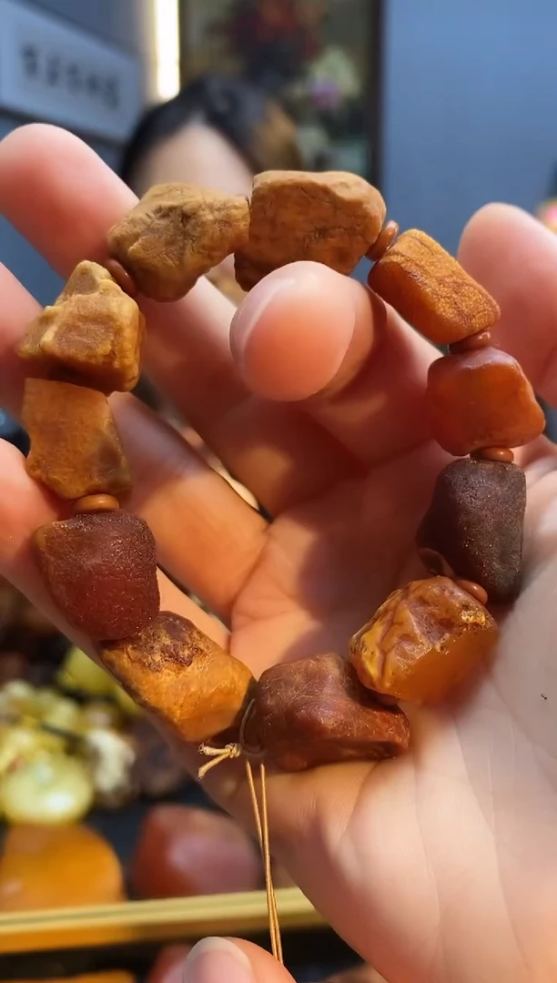 手串琥珀未镶嵌手串