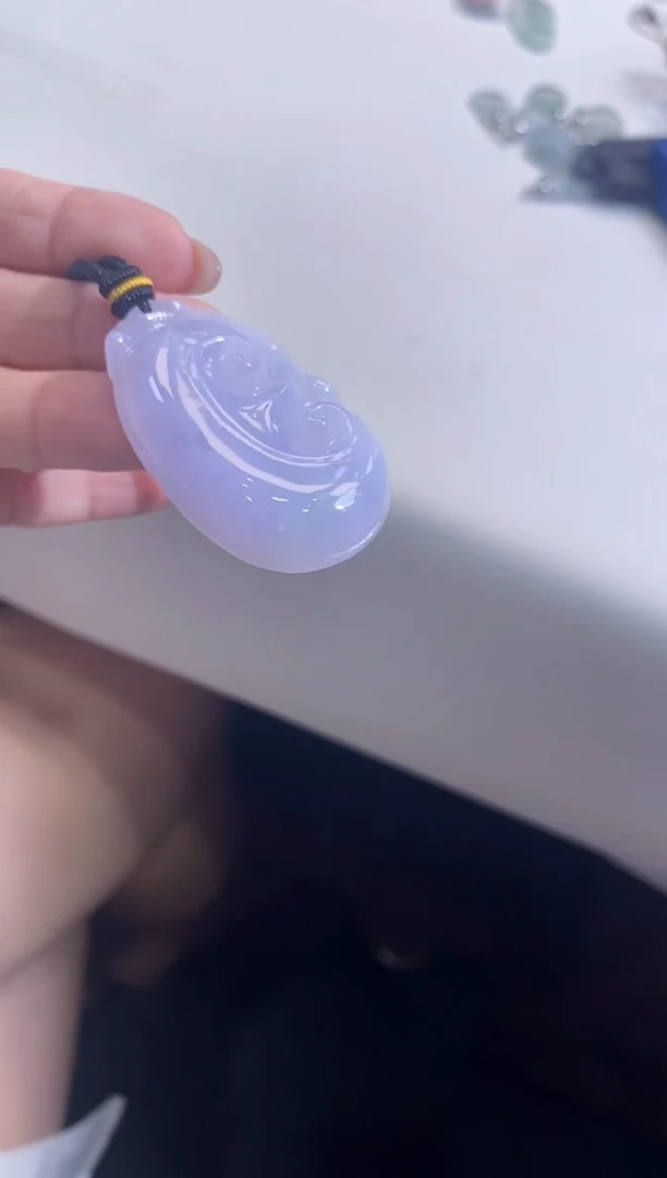 翡翠未镶嵌吊坠(不含链)如意