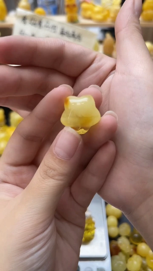 琥珀未镶嵌珠宝奇石118琥珀蜜蜡微瑕